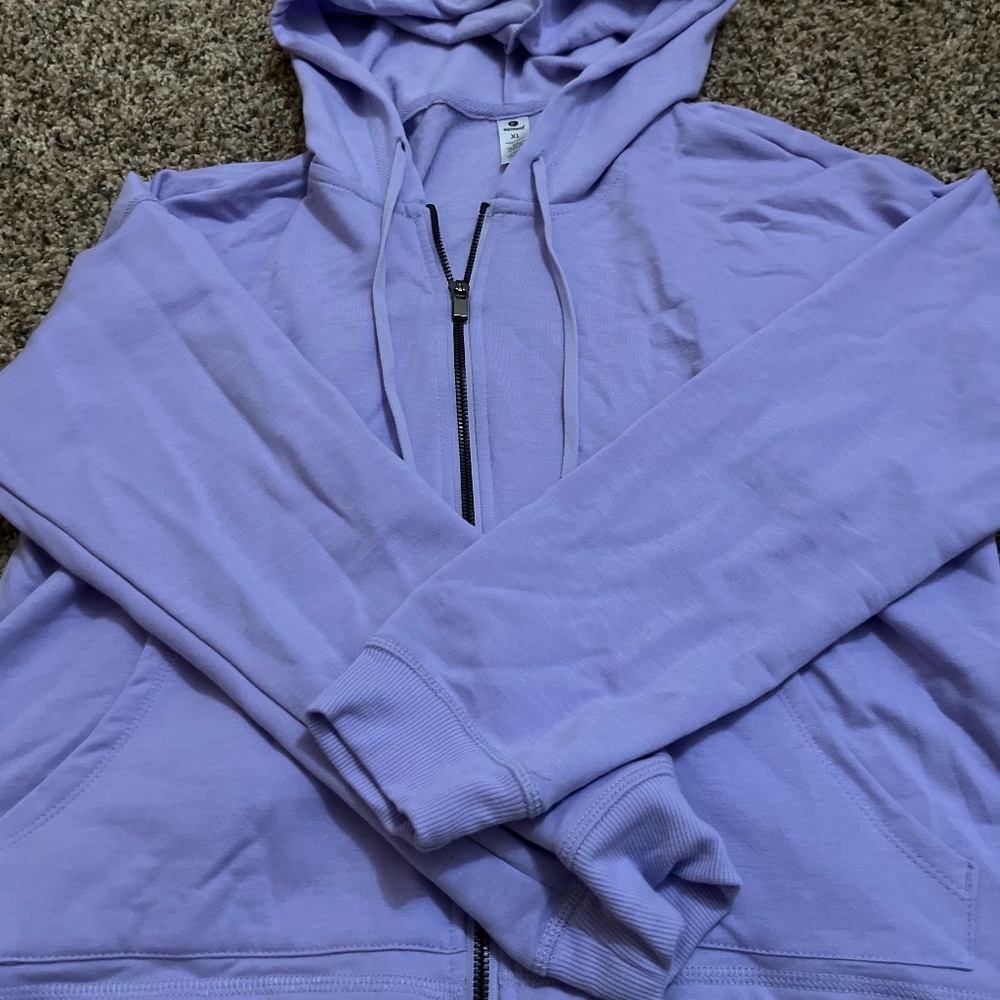 cropped hoodie NWT!!